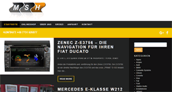 Desktop Screenshot of msh-store.de